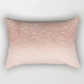 Nordic Pink Checkered Striped Cushion Pillowcase For Office Living Room