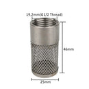6 To 20mm Stainless Steel Mesh Filter Hose Strainer For Irrigation