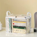 Foldable Book Box Transparent Waterproof Organizer For Home And Classroom