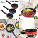 Mini Frying Pan Set Steel Non-Stick Small Saucepan For Kitchen