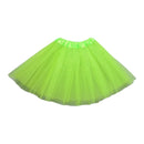 Kids Ballet Skirt Elastic Mesh Tutu Gymnastics Dance Dress