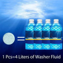 Car Windshield Washer Tablets Effervescent Cleaning Solid Tablets