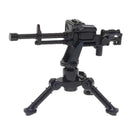 WWII Military Building Blocks Toy Soldier Figure With Machine Gun Mortar