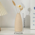 INS Ceramic Vase White Nordic Decorative Flower Pot For Home Decor