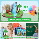 Magnetic Blocks Construction Toys STEM Montessori Sensory Cubes Set