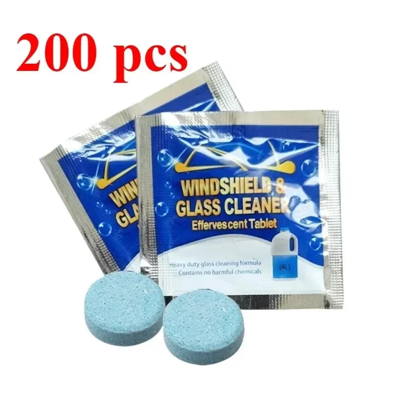 Car Windshield Washer Tablets Effervescent Cleaning Solid Tablets