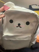 Kawaii Bear Backpack Large Capacity Student School Bag Shoulder Bag