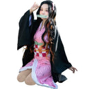 Nezuko Cosplay Costume Kimono Demon Slayer Outfit For Women