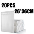 10Pcs White Bubble Mailer Envelope Self Seal Shipping Bags