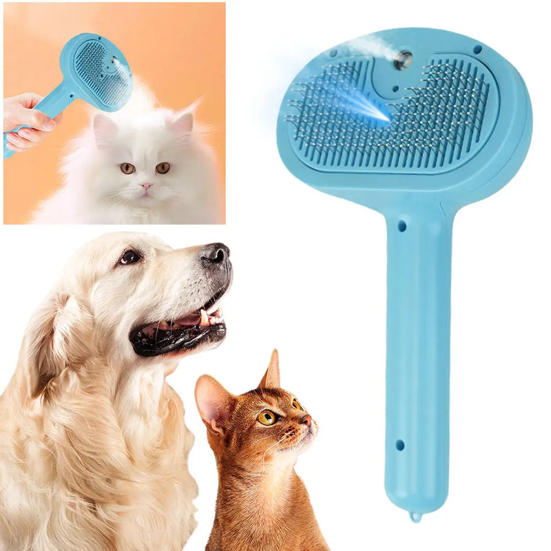 Cat Grooming Brush Hair Remover Comb For Shedding And Grooming Cats