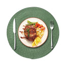 Round Dining Table Placemat 38cm Biodegradable Woven Insulation Mat