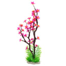 Aquarium Plum Blossom Decor Realistic Fake Underwater Plant Accessory