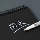 White Paint Pen 1.0mm Waterproof Permanent Paint Marker For Art