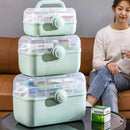 Large Capacity Portable Medicine Organizer Box For Home Storage