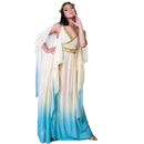 Greek Goddess Dress Costume Cleopatra Queen Long Cosplay Dress
