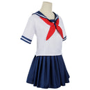 Yandere Simulator Cosplay Costume Osana Najimi School Uniform Wig
