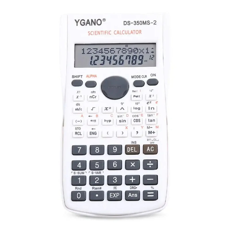 12 Digit Scientific Calculator Multifunctional Math Tool For School