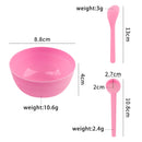 Face Mask Mixing Bowl Scraper Set Silicone Measuring Spoon Skin Care Tools