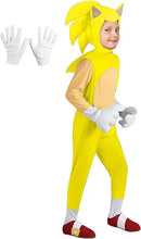 Sonic Cosplay Costume For Kids Boys Girls Hedgehog Jumpsuit