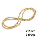 Gold Plated Hematite Beads Star Heart Shapes Loose Jewelry Beads