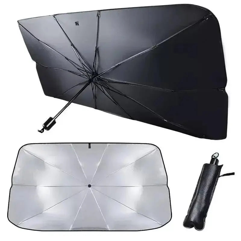 Car Sunshade Umbrella Folding Windshield Front Parasol For Summer