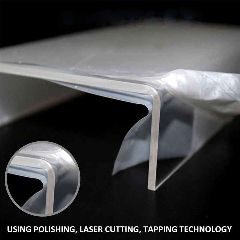 Acrylic Display Stand U Shape Transparent Counter Rack For Cosmetics