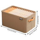 Collapsible Clothing Organizer Storage Box For Closet Drawer Wardrobe