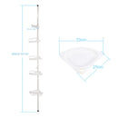 Bathroom Storage Organizer Multilayer Corner Rack Shelf For Home