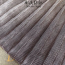 Gradient Pleated Glitter Mesh Fabric Gray Soft Shiny Textile For Sewing