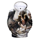 Overlord Albedo Hoodie Casual Oversized Sweatshirt For Men Women