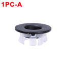 Sink Overflow Ring Cover Bathroom Basin Round Plastic Replacement