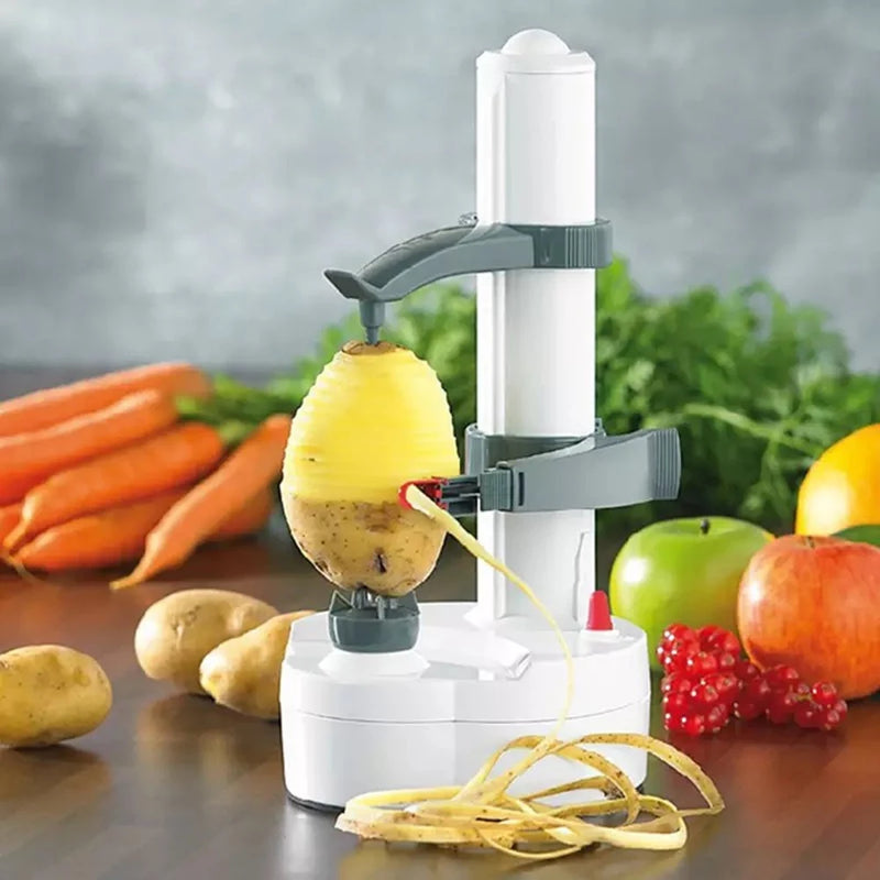 Electric Potato Peeler Automatic Rotating Apple Fruit Vegetable Tool