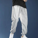 Men's Casual Sweatpants Fleece Jogging Pants Loose Streetwear Trousers