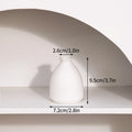 INS Ceramic Vase White Nordic Decorative Flower Pot For Home Decor