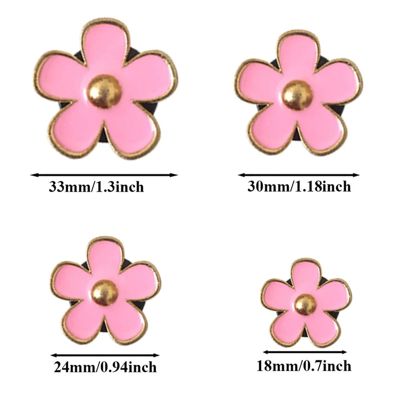 4Pcs Car Air Freshener Clips Daisy Scented Vent Aroma Accessories