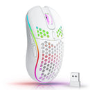 2.4G Wireless Gaming Mouse RGB Lighting Adjustable DPI Ergonomic Design