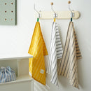 Japanese Retro Stripe Tablecloth Placemats Insulation Pad Home Decor