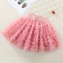 Baby Girls Tutu Skirt Soft Tulle Pleated Ballet Party Dress