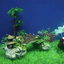Fish Tank Artificial Bridge Resin Aquarium Landscape Decoration Accessory