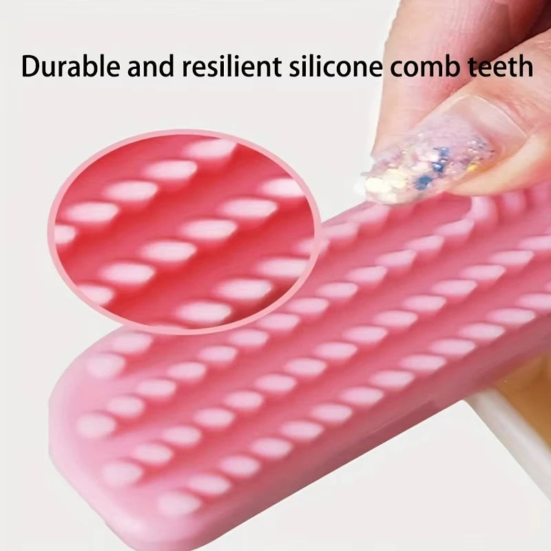 Rabbit Massage Hair Removal Comb Detachable Grooming Brush For Pets