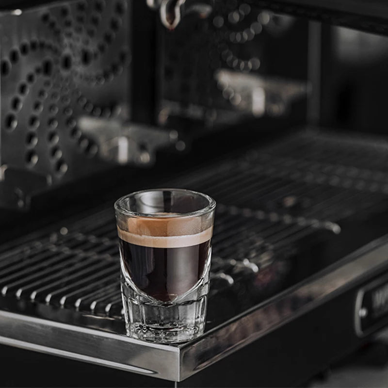 Espresso Glass Measure Cup 10-50ml Shot Jigger Cocktail Beaker