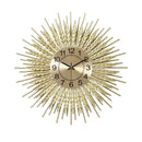 Wheat Ears Wall Clock Living Room Decor Symbolizing Prosperity Unity