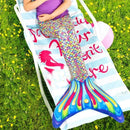 Women Girls Mermaid Tail Swimsuit Swimmable Fishtail Costume Adult