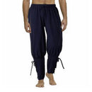 Medieval Viking Pants Men Pirate Renaissance Cosplay Leg Bandage