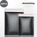 50Pcs Holographic Bubble Mailer Rose Red Padded Envelopes For Shipping