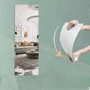 4pcs Acrylic Mirror Wall Stickers Self Adhesive DIY Home Decor