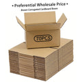 Small Mailing Boxes Brown Corrugated Cardboard Mailer With Lids