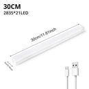 Wireless LED Motion Sensor Night Light USB Rechargeable Magnetic Lamp