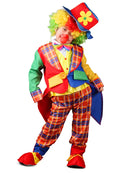 Halloween Boys Clown Costume Circus Performer Carnival Role Play Outfit
