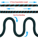 Expandable Garden Hose With Spray Nozzle For Car Wash And Irrigation